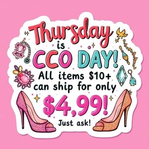 Thursday Is CCO Day